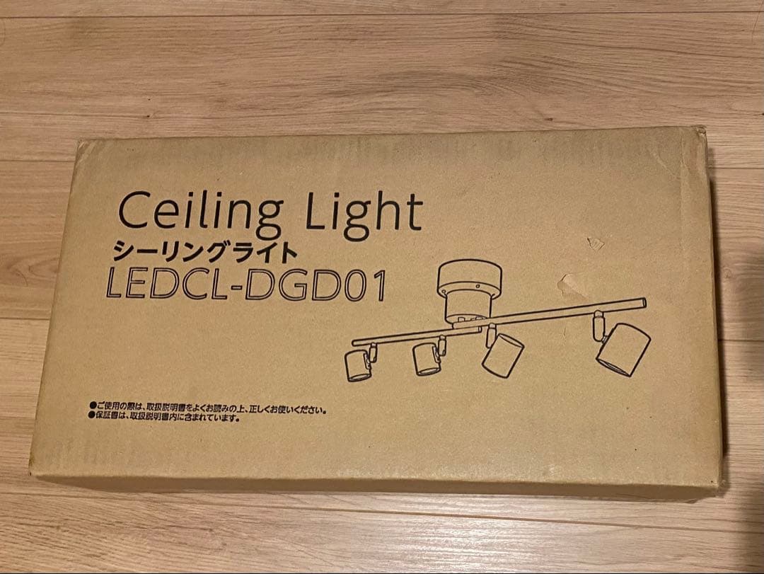 【新品・未使用品】 シーリングライト スポットライト ブラック