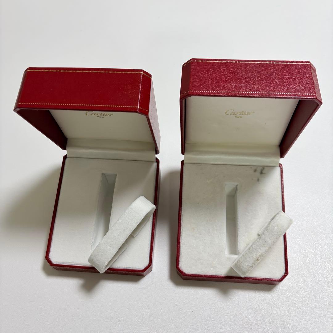 カルティエ 時計 ブレスレット ケース 空箱 2個セット - メルカリ