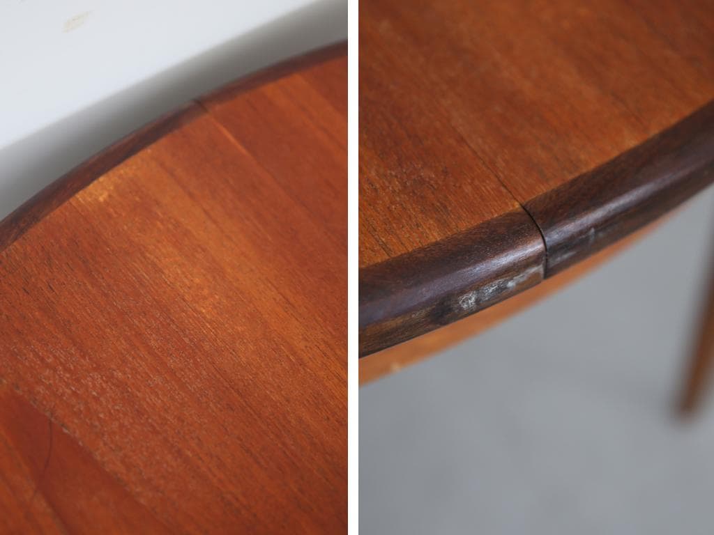 英国アンティークGPLANジープラン伸張式ラウンドダイニングテーブル87-134