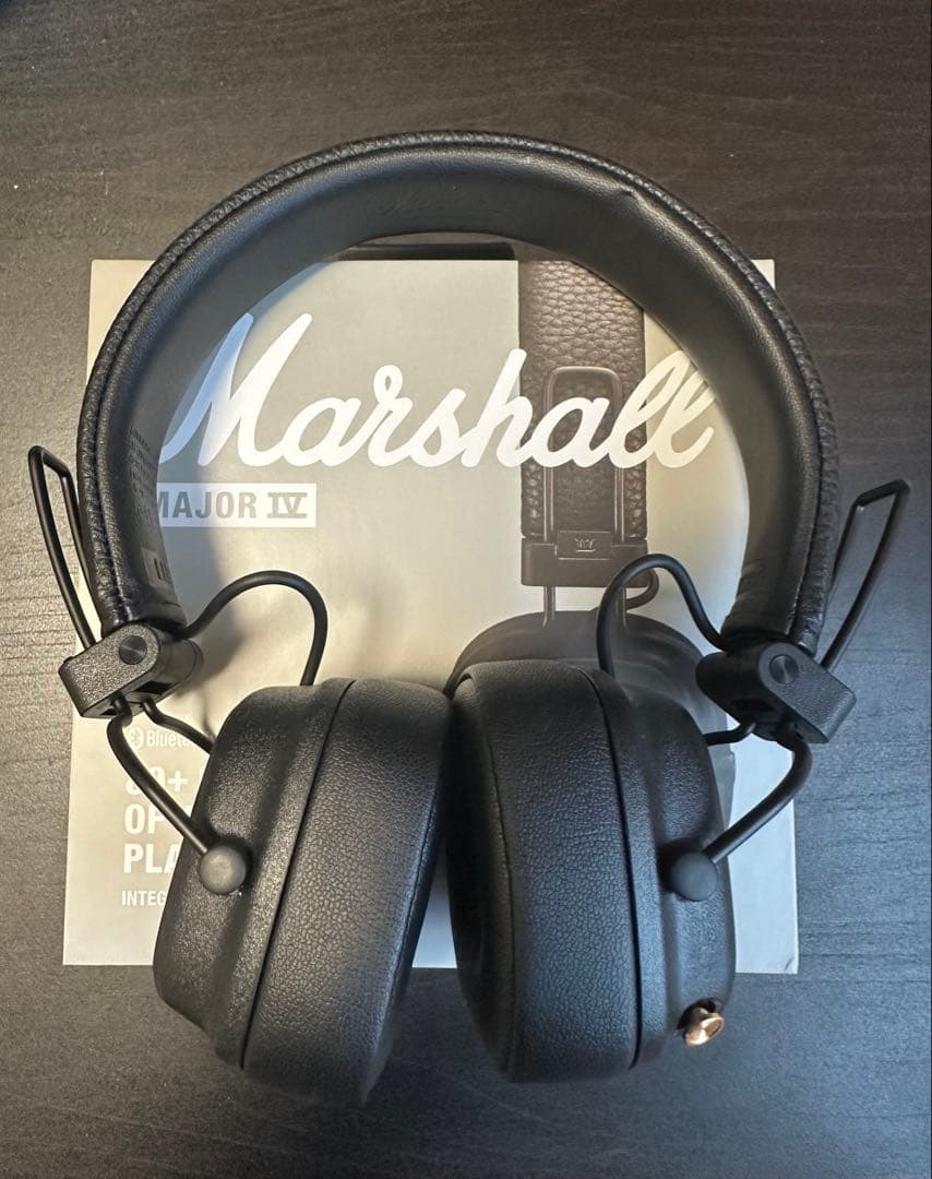 Marshall Major IV ブラック Amazon.com: Marshall Major IV On-Ear Bluetooth Headphone, Black
