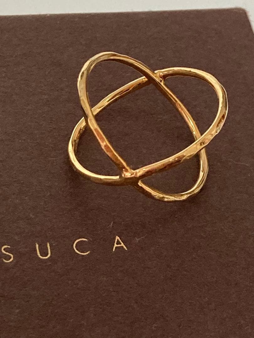 coco. ！　casuca daria リング　rough　-K18