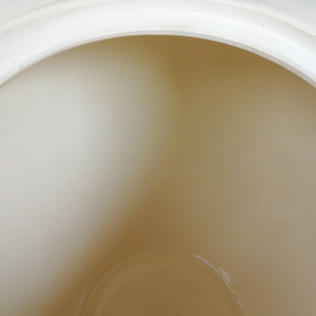 T984 水指 『仁清 地紙四季草花絵』『菱形 水指』『山川巖 造』共