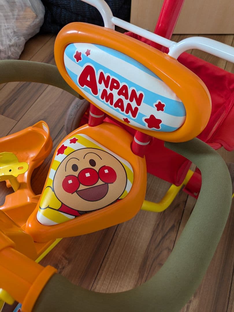 オンライン ショップ 安い車・バイク・自転車 - アンパンマン 三輪車