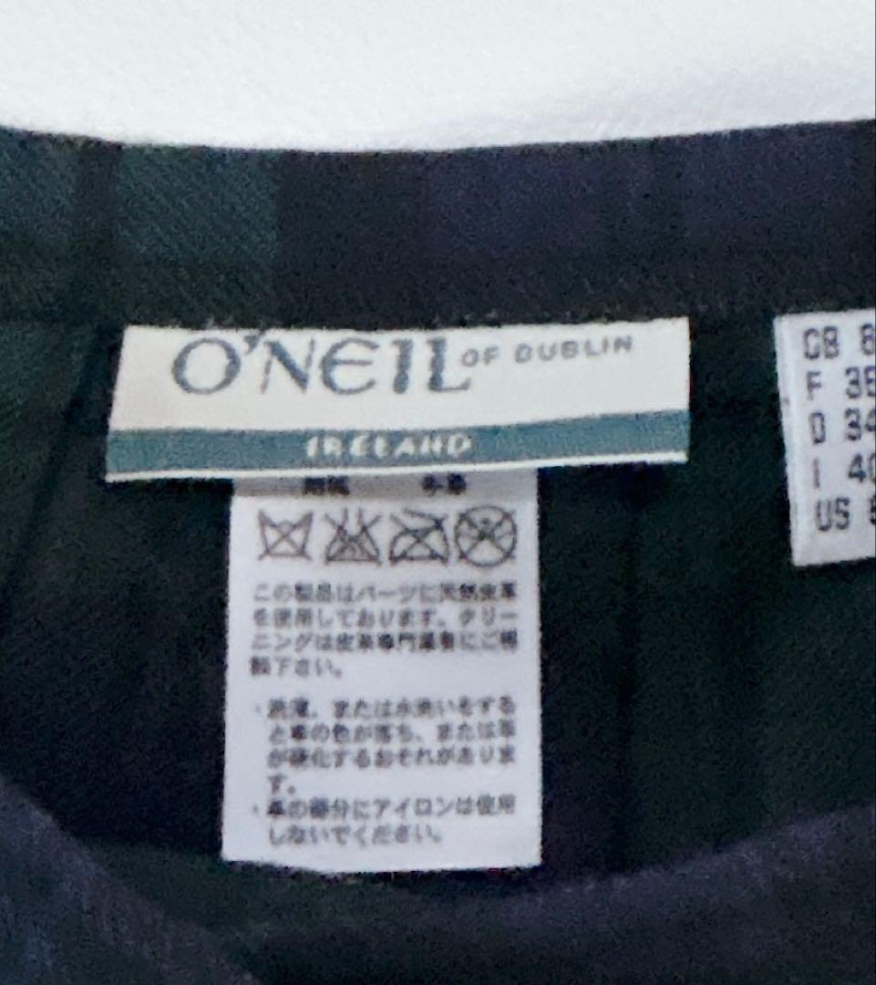 【定番人気】極美品＊オニールオブダブリン ブラックウォッチ キルトラップスカート