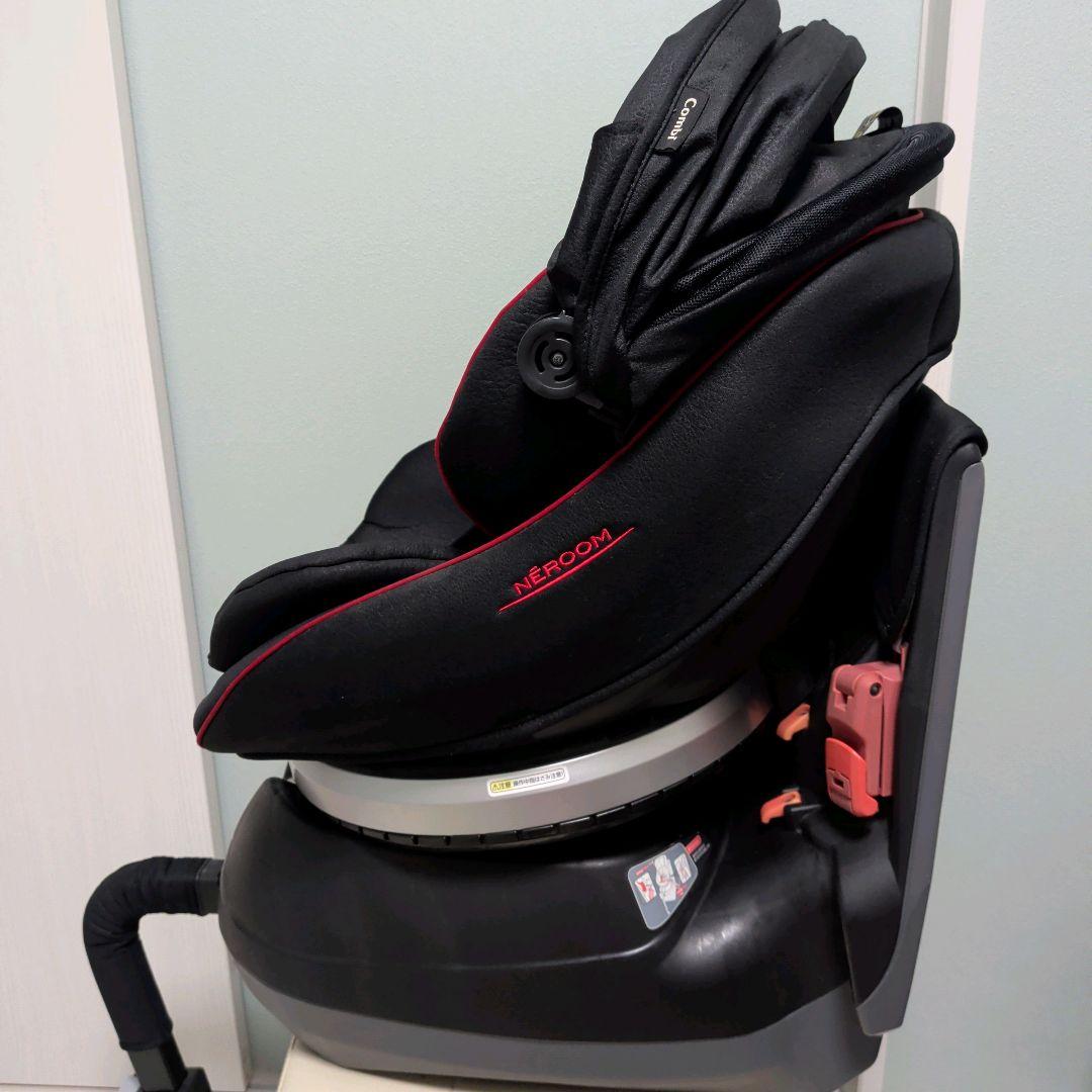 【美品】コンビ ネルーム　回転式チャイルドシート　新生児対応　コンビミニ