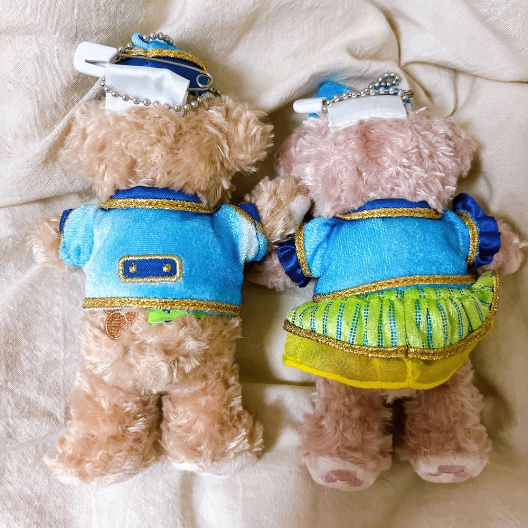 ダッフィー シェリーメイ ぬいぐるみバッジ【東京ディズニーシー15周年
