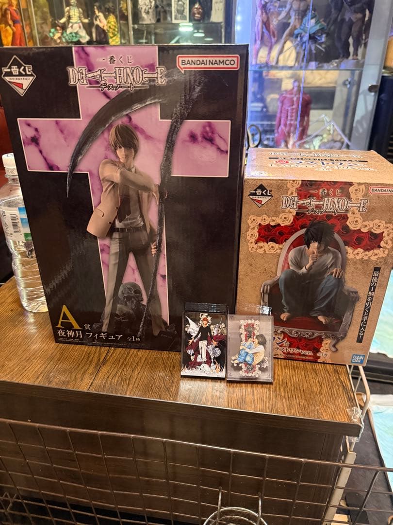 一番くじ デスノート A賞夜神月 ラストワン賞 L おまけ アクリル