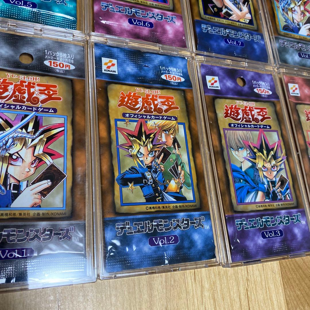 【絶版未開封】遊戯王　初期パック　vol.1〜7+α まとめ売り