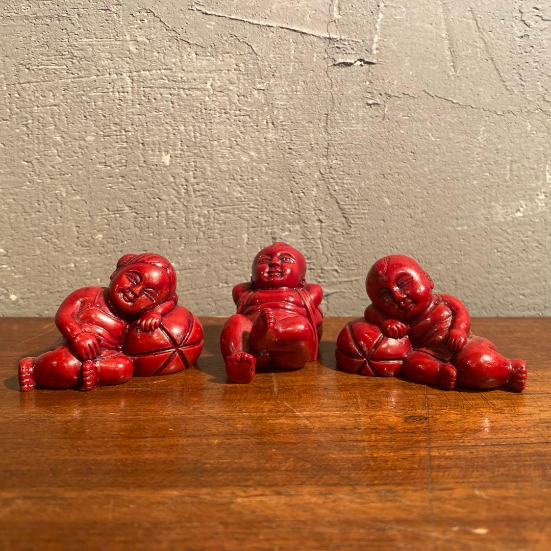 時代物 置物 オブジェ 根付け 唐子 練り物 骨董品 中国美術 コレクション 時代物 置物 オブジェ 根付け 唐子 練り物 骨董品 中国美術