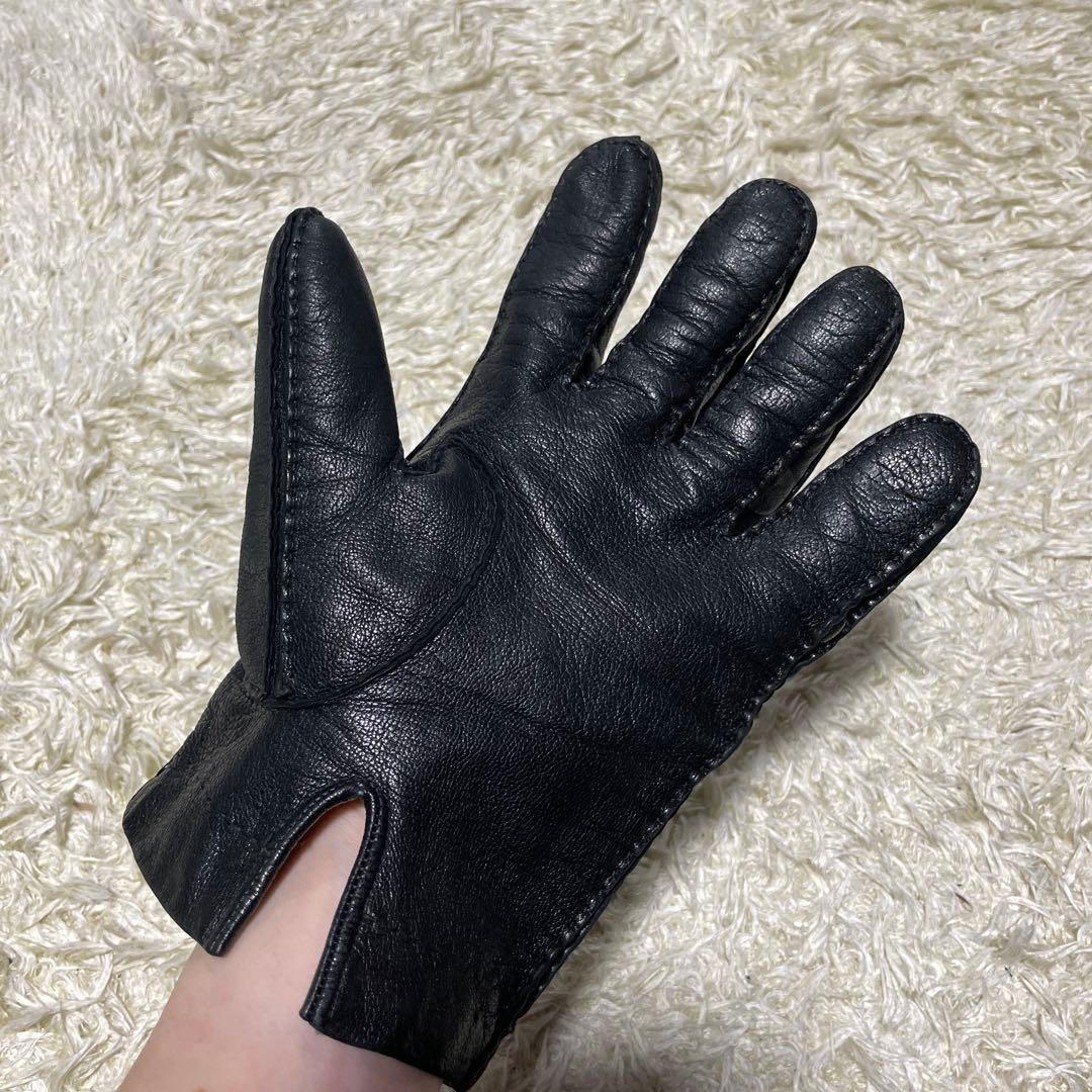 archive 】PRADA カシミヤ100% ラムレザーグローブ 手袋 - メルカリ