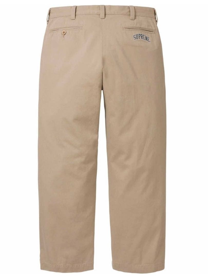 24SS Supreme Chino Pant 34 チノパン タン