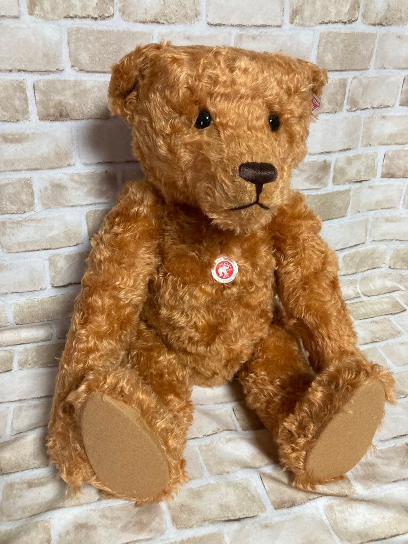 シュタイフ クラッシック テディベア レッドブラウン 身長58cm Steiff ミニテディベア ブラウン | ドイツ最高級テディベアのシュタイフ日本