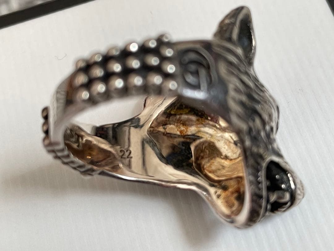 GUCCI グッチ　ANGERFOREST アンガーフォレスト　リング　22