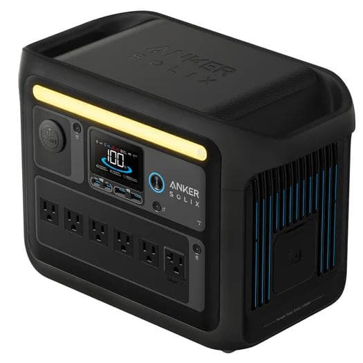 【新品】アンカー ポータブル電源 Anker Solix C1000 ブラック Anker Solix C1000 Portable Power Station | リン酸鉄ポータブル電源