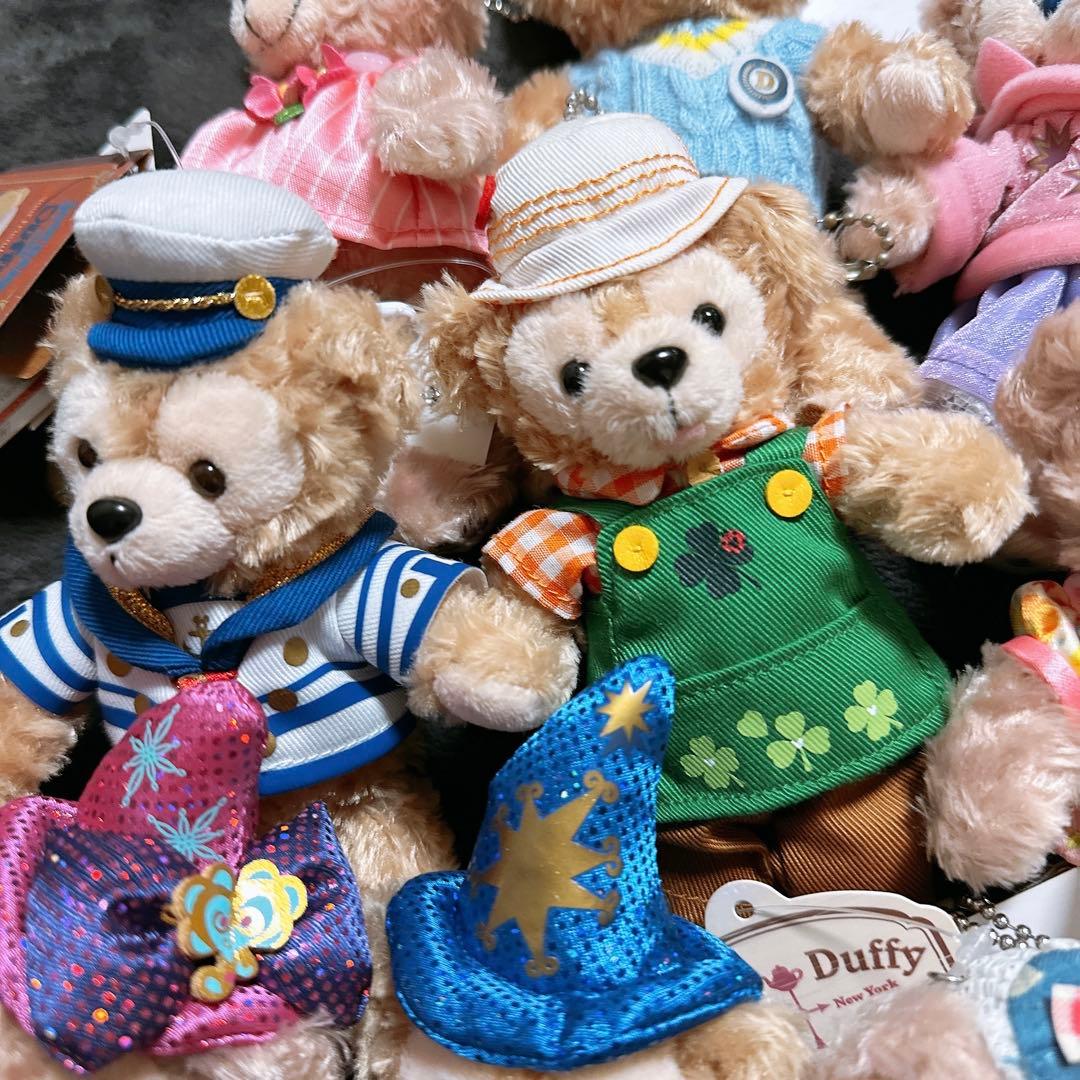 ダッフィー シェリーメイ 15点セット ぬいぐるみバッチ 春 公式