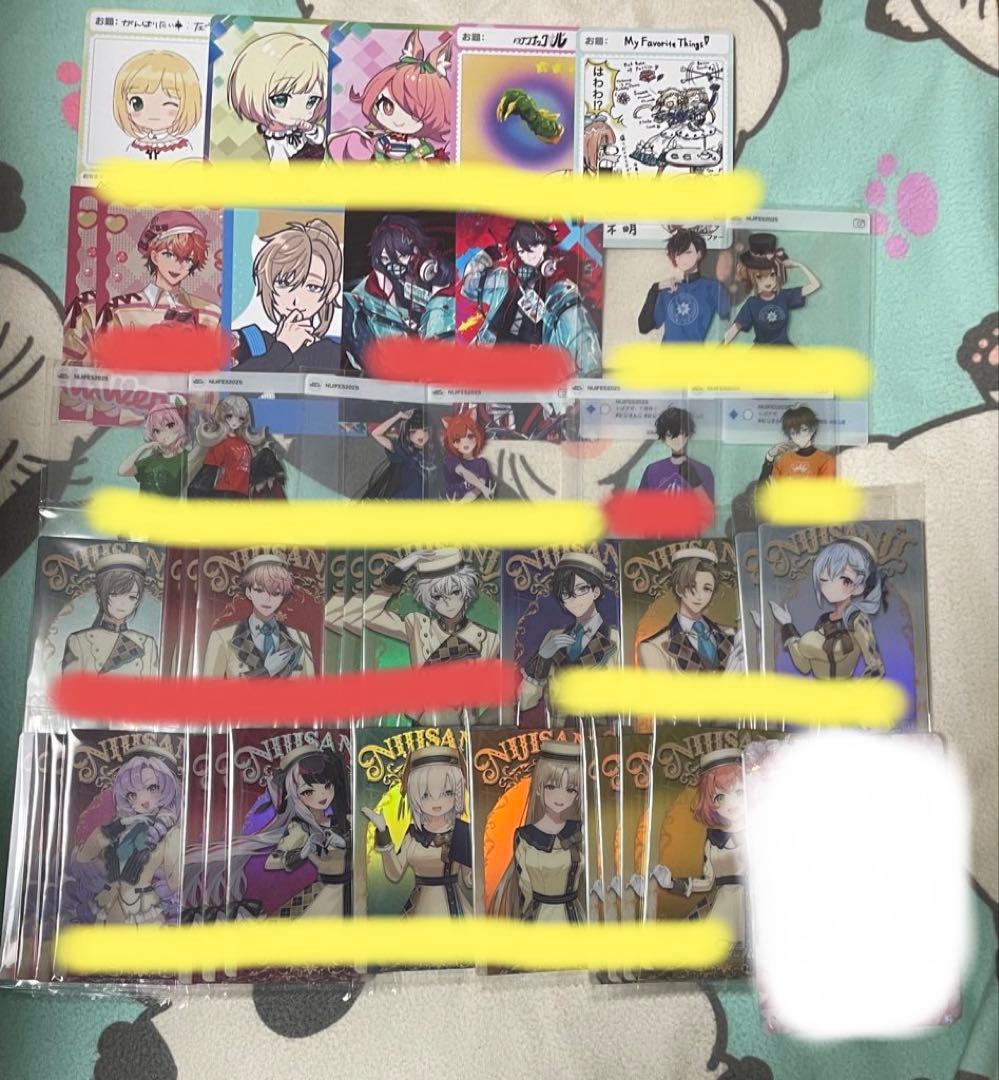 にじさんじ ボイスカード ノスタルジアコレクション 缶バッジ まとめ