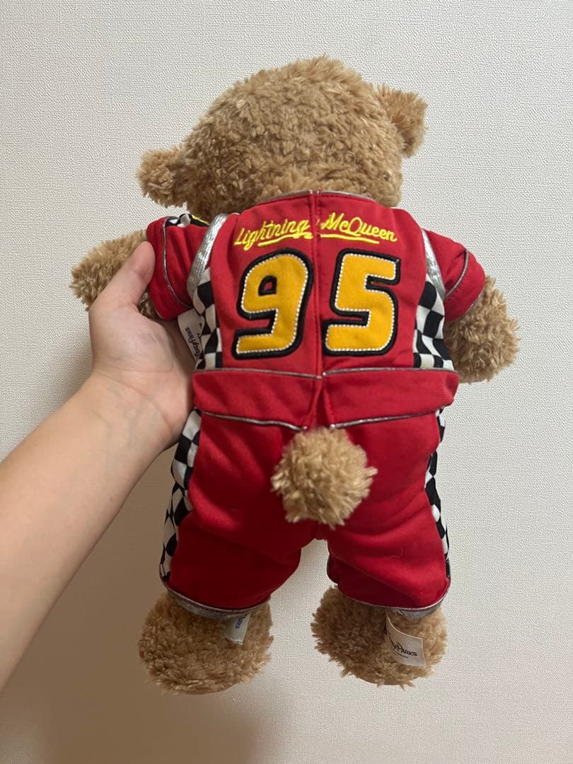 ダッフィー　ハワイ製　マックイーンコスチューム着用