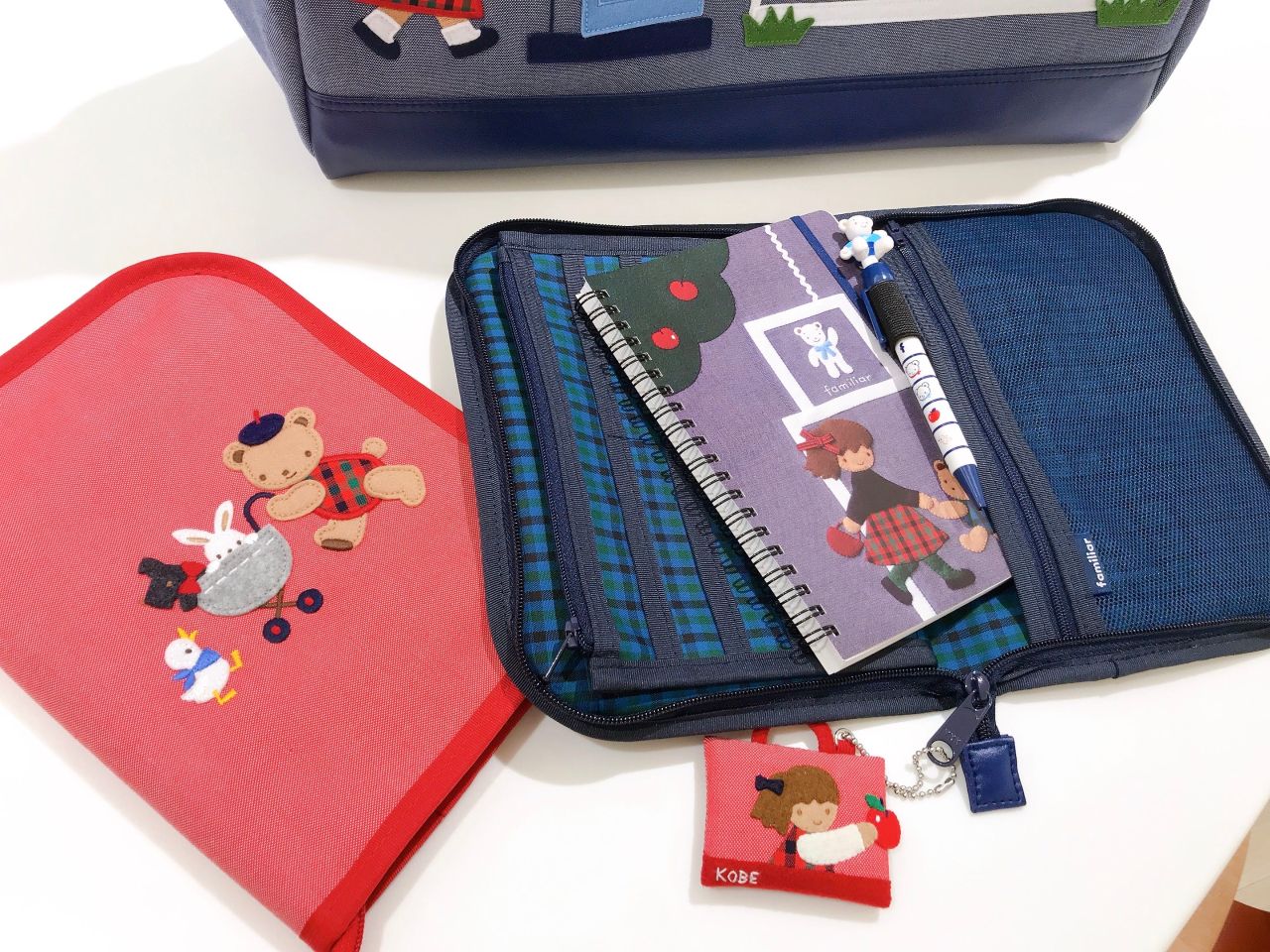 FEILER 母子手帳ケース・スタイ・よだれかけ 3点セット FEILER 母子