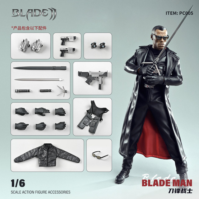 PC TOYS 1/6 ブレイド PC005 BLADE フィギュア 開封品