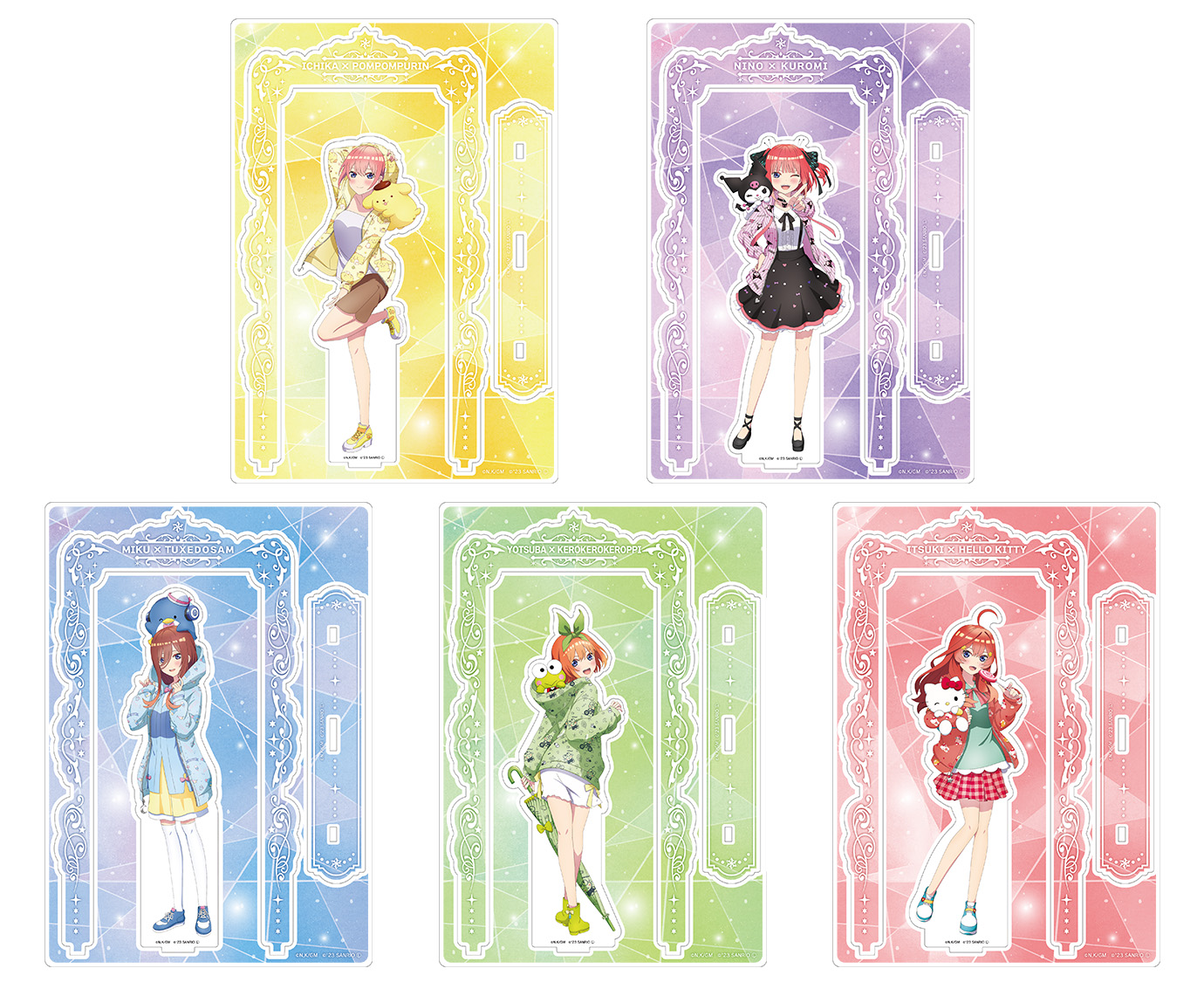 映画 五等分の花嫁×Sanrio characters Limited shop 2023｜商品情報