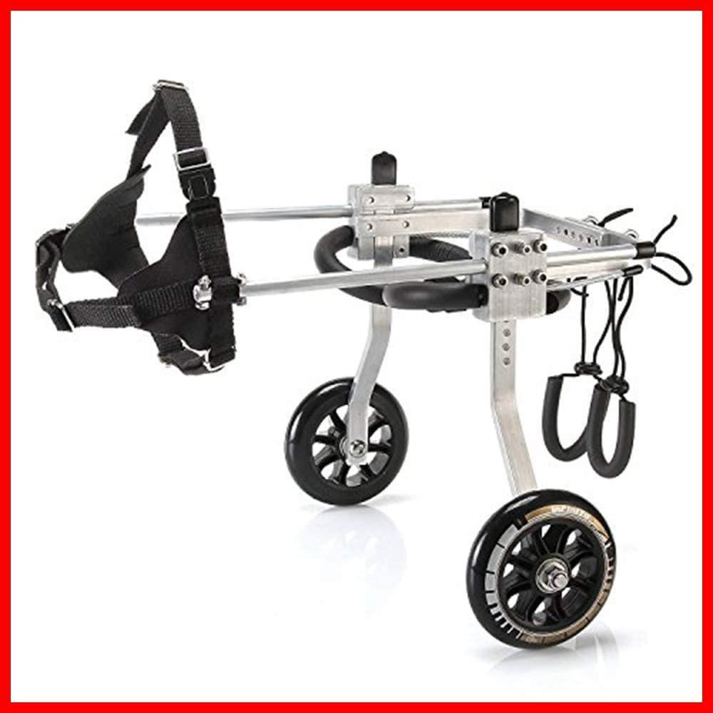 犬用車椅子 歩行器 4輪 軽量 ペット用 リハビリ 介護 小型 中型 室内