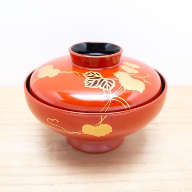 赤吸物椀 中客 10客 名前入り 赤吸物椀 中客 10客 名前入り 赤吸物椀