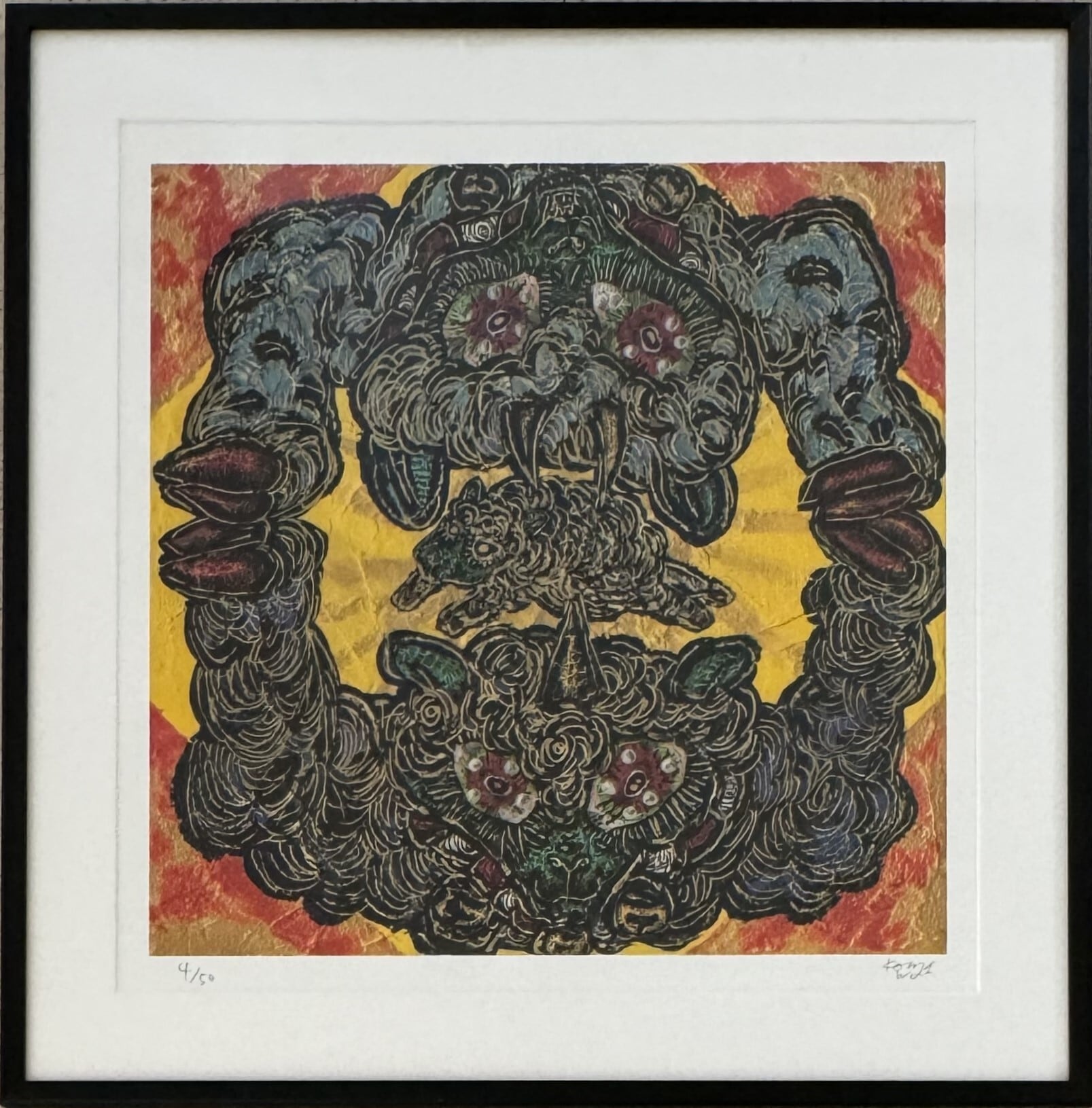 小松美羽ネオシルクスクリーン