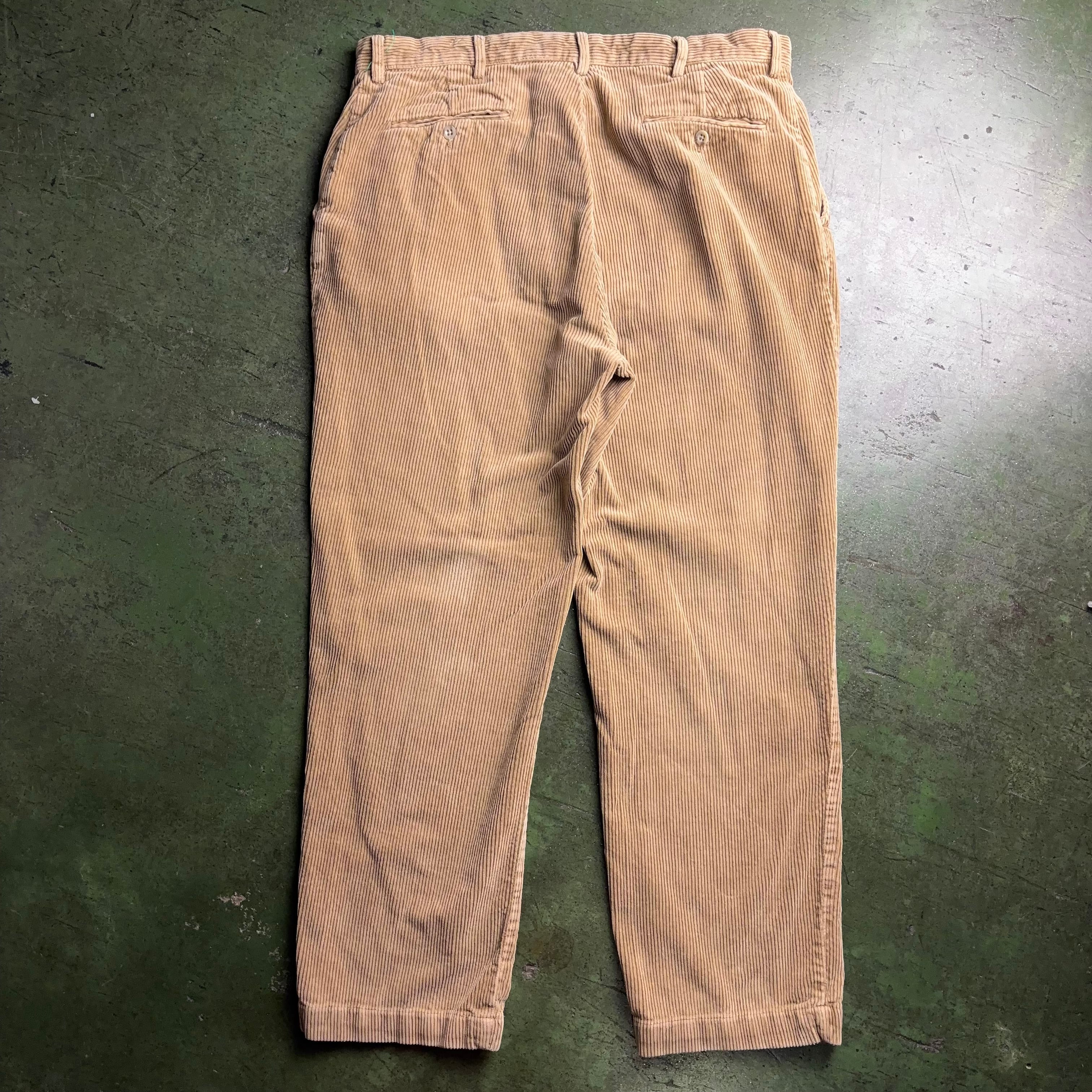 90's Polo Ralph Lauren Non-Tuck Corduroy Pants W36 90年代~ ポロ