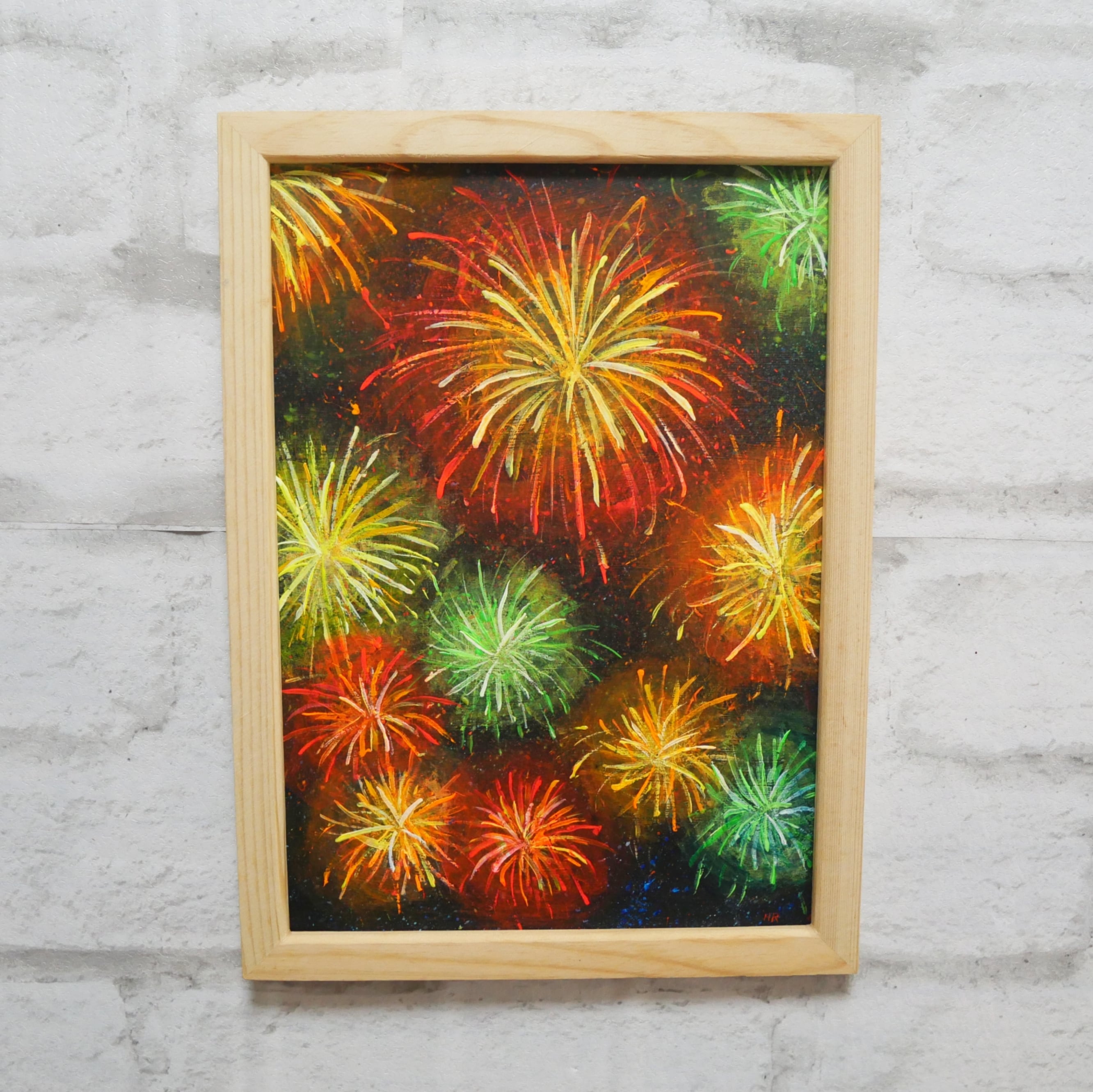 田渕眞兒 油絵 油彩 抽象画シリーズ No.10- 花と壺 田渕眞兒 油絵 油彩