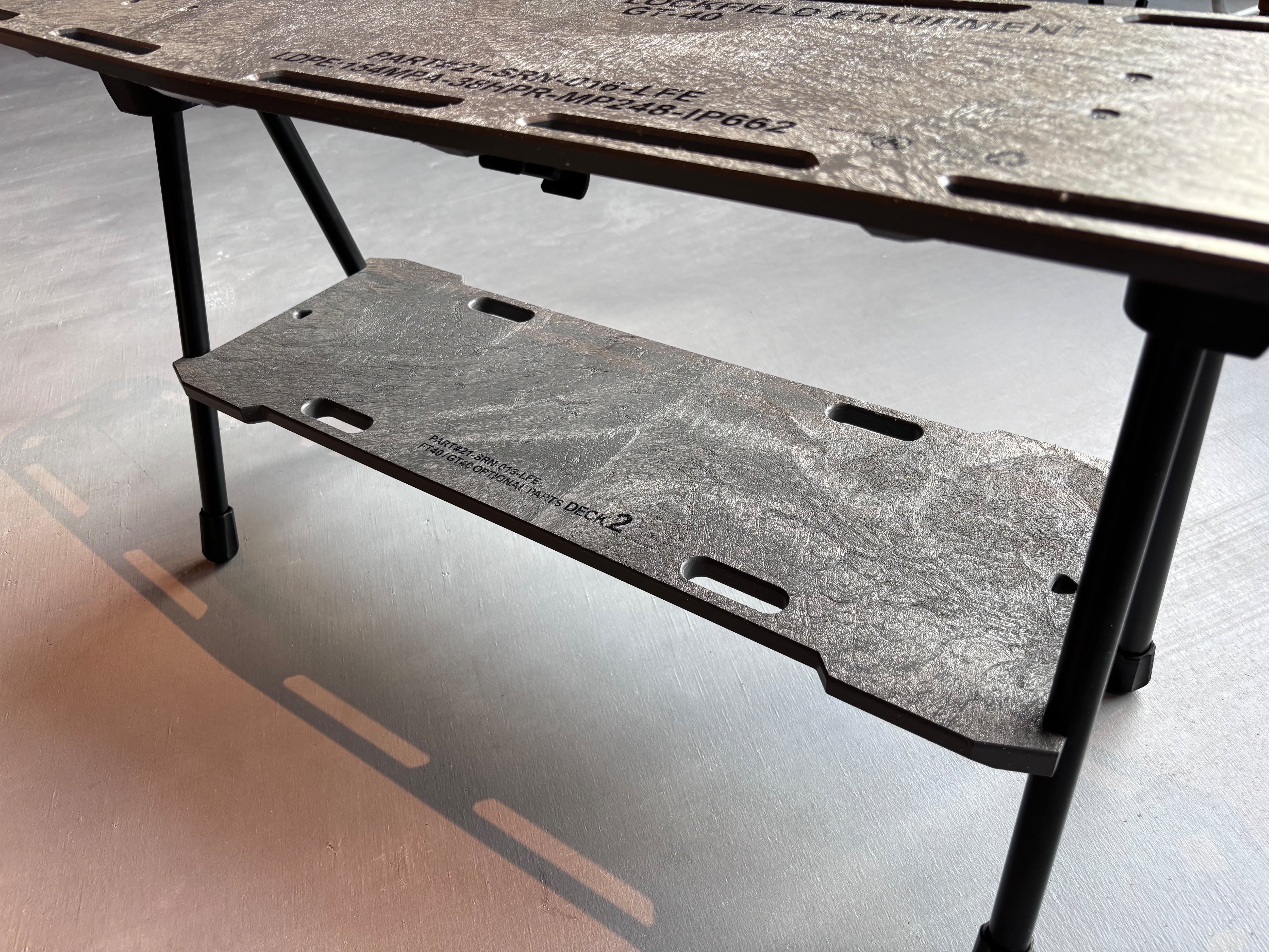 HASEGAWA LOCKFIELD コラボ アルミグリルテーブル LOCKFIELD EQUIPMENT