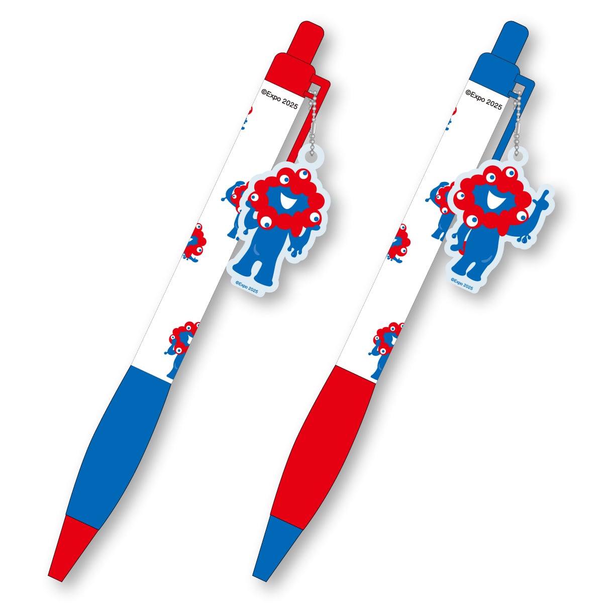 大阪・関西万博〉アクリルチャーム付きペン（ボールペン・シャープペン