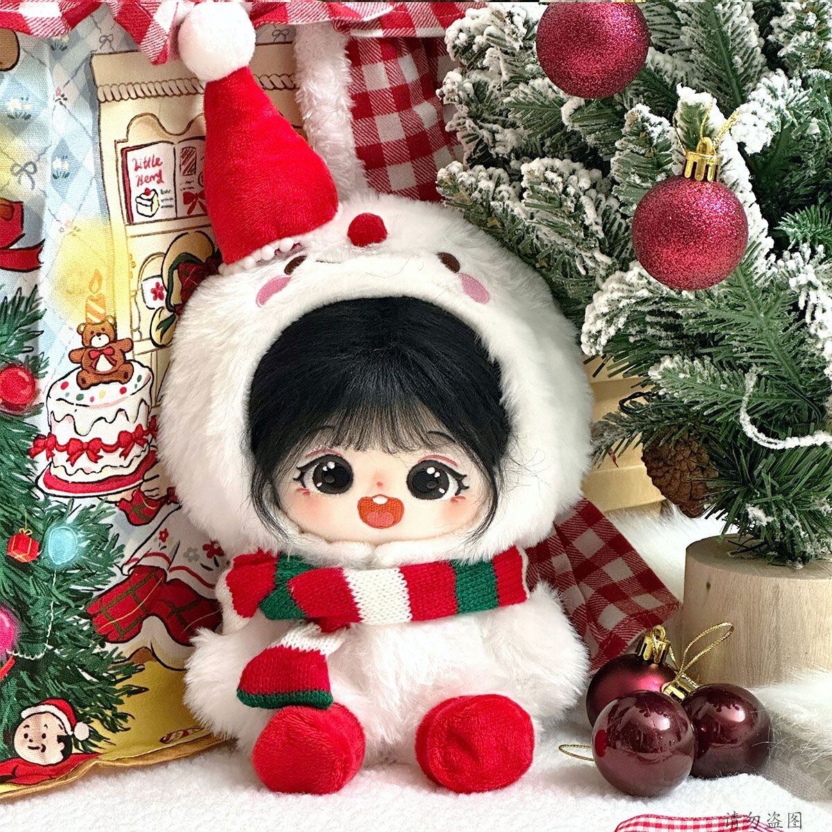 クリスマス あみぐるみ 白くま サンタ服 :: あみぐるみ かぎ針編みの