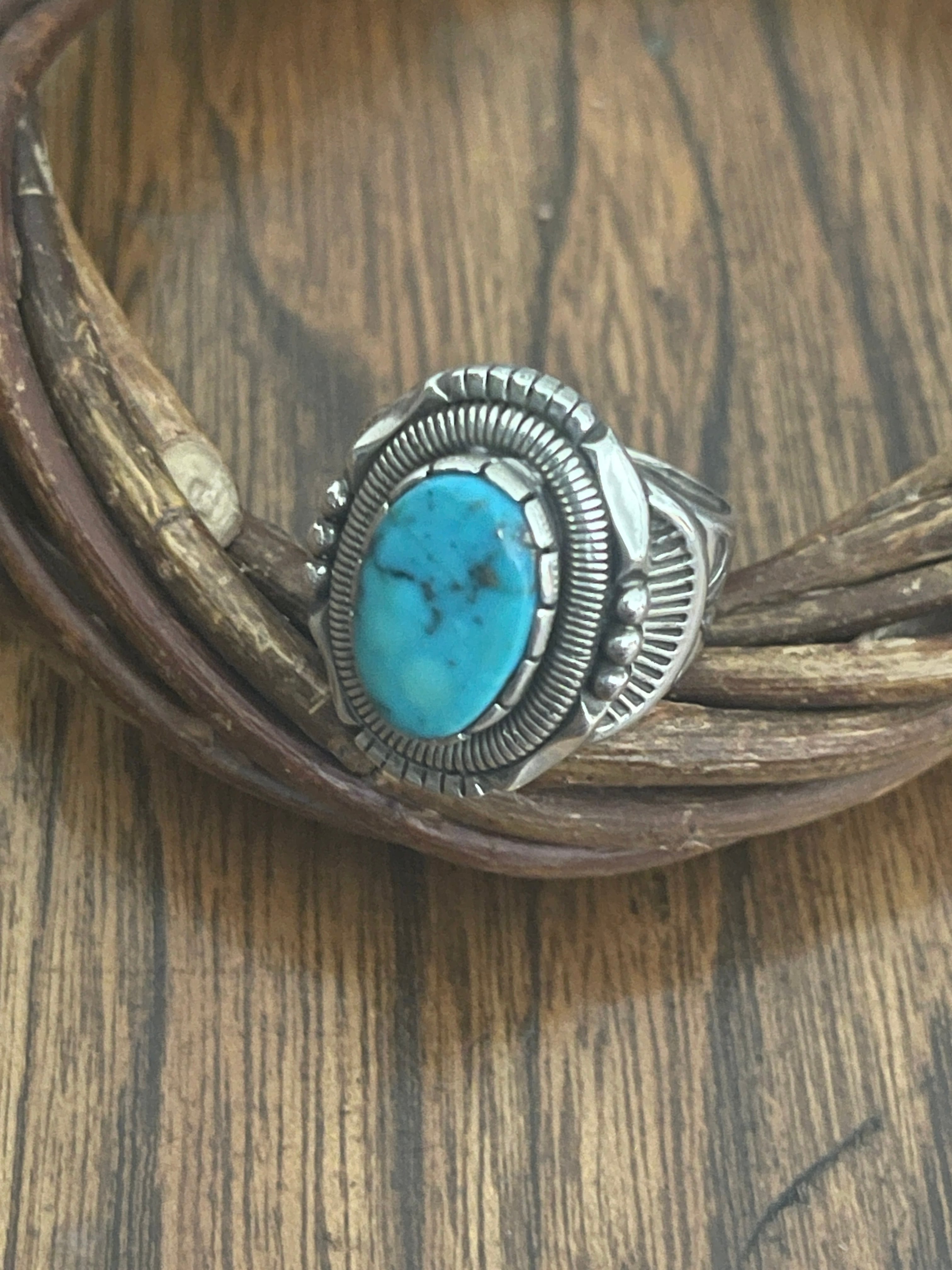故ウィルバンデバー ターコイズ リング | インディアンジュエリー