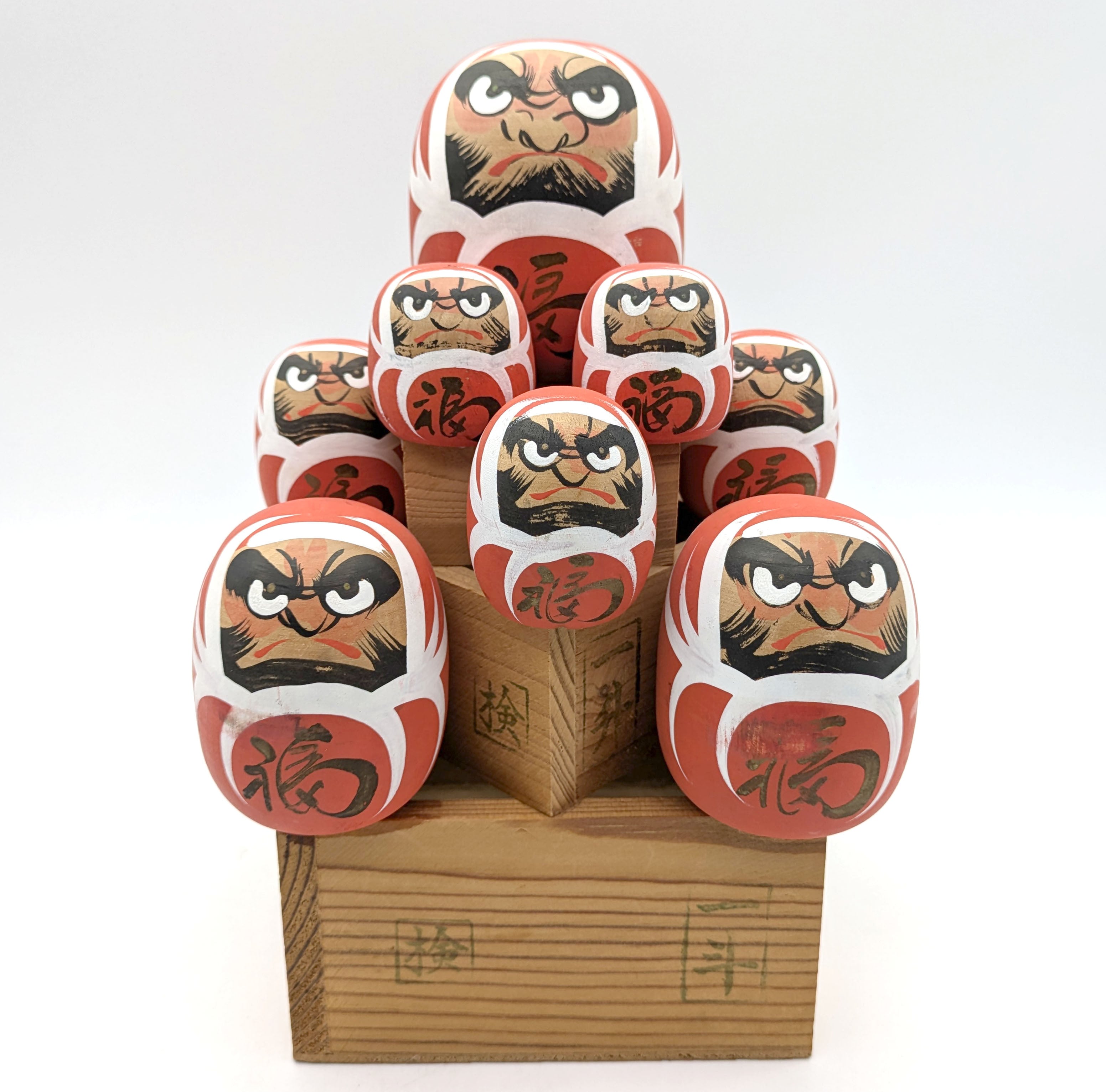 桃山時代 楽焼 田中 宗慶 達磨 だるま 置物 焼き物 箱付 EM19-18 桃山時代