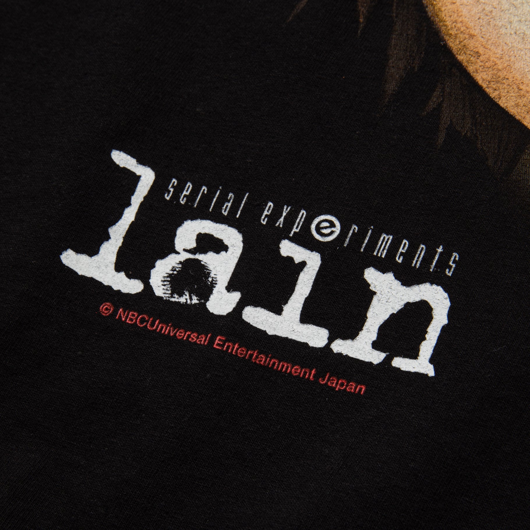 serial experiments lain × GEEKS RULE 12 SILKSCREEN PRINTING T