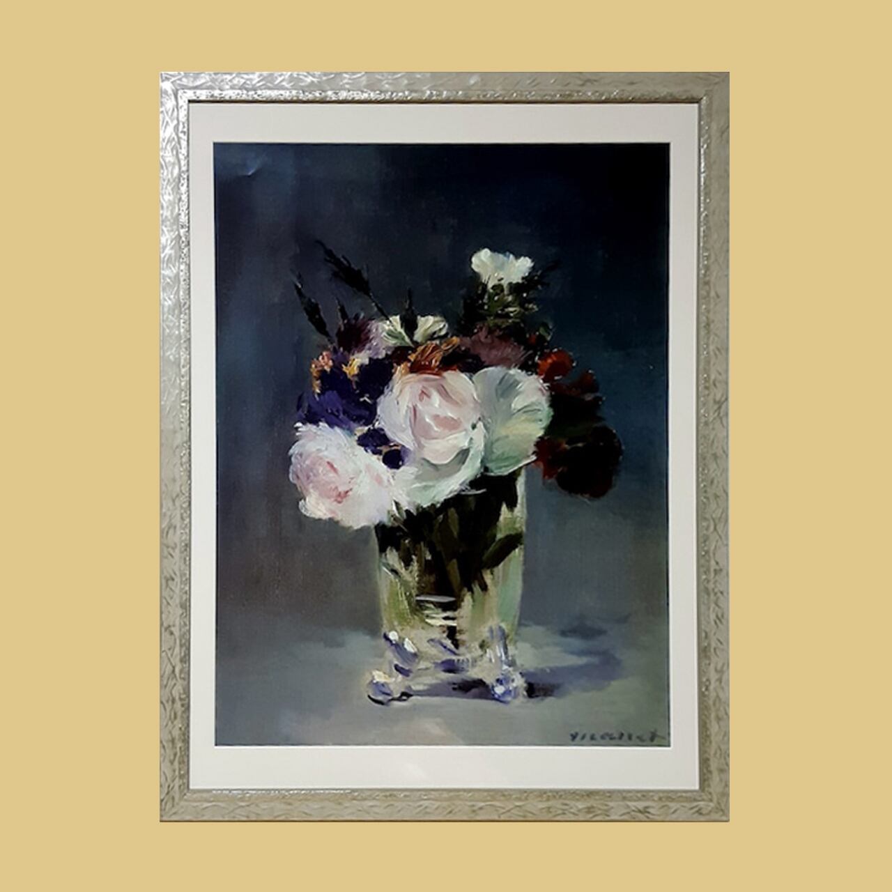 エドゥアール・マネ 「クリスタル花瓶の花（Ⅱ）」 | ギャルリーシャル