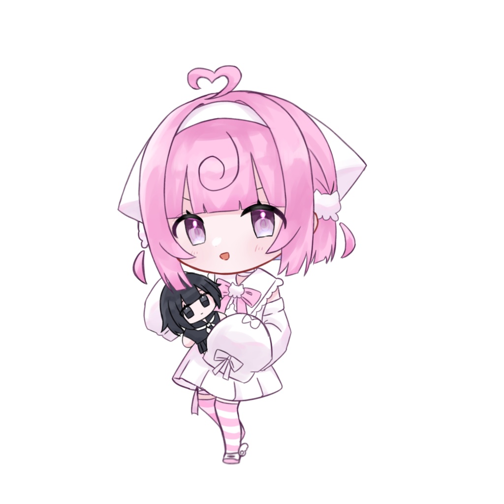 桃寝ちのいアクキー - shiori - BOOTH