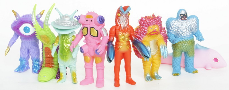 ドンキ限定 KAIJU COLORS カイジュウカラーズ コンプ8点セット ドンキ