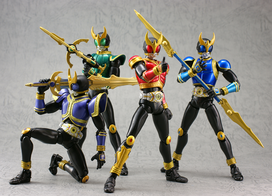 仮面ライダークウガ チェンジフォームフィギュア全4種 仮面ライダー