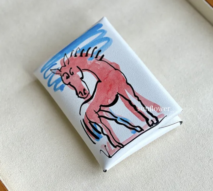 Hermes エルメス 限定スペシャルアート サイン入り オリジナルケース