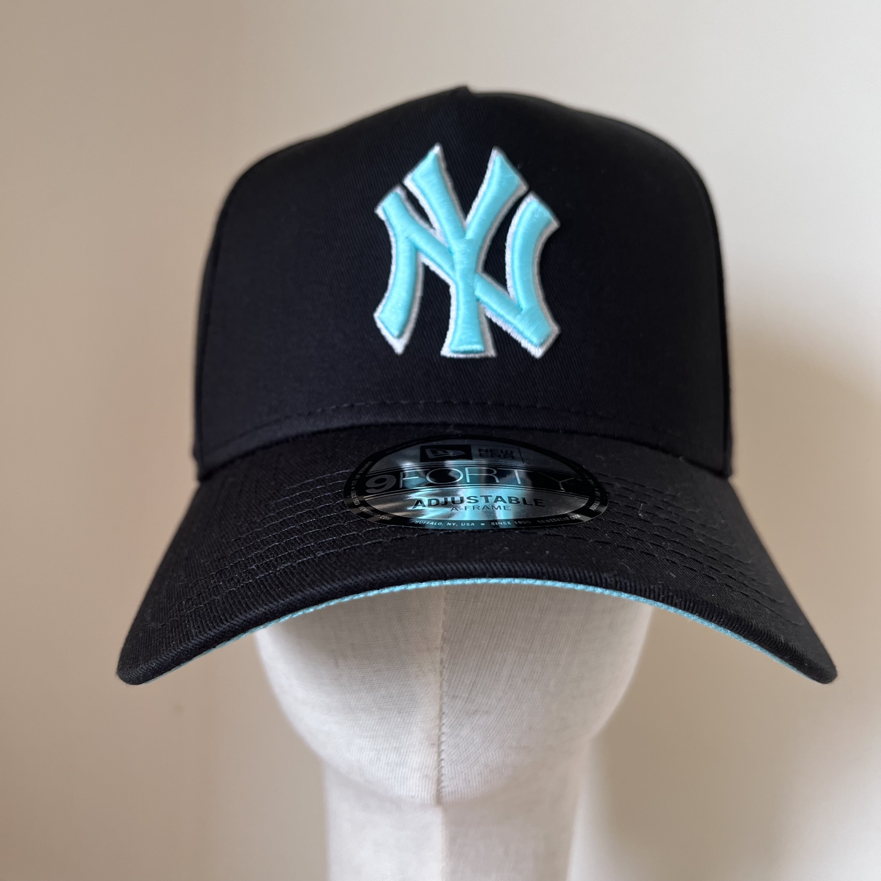 海外限定 New Era ニューエラ 9Fortyティファニーブルーキャップ