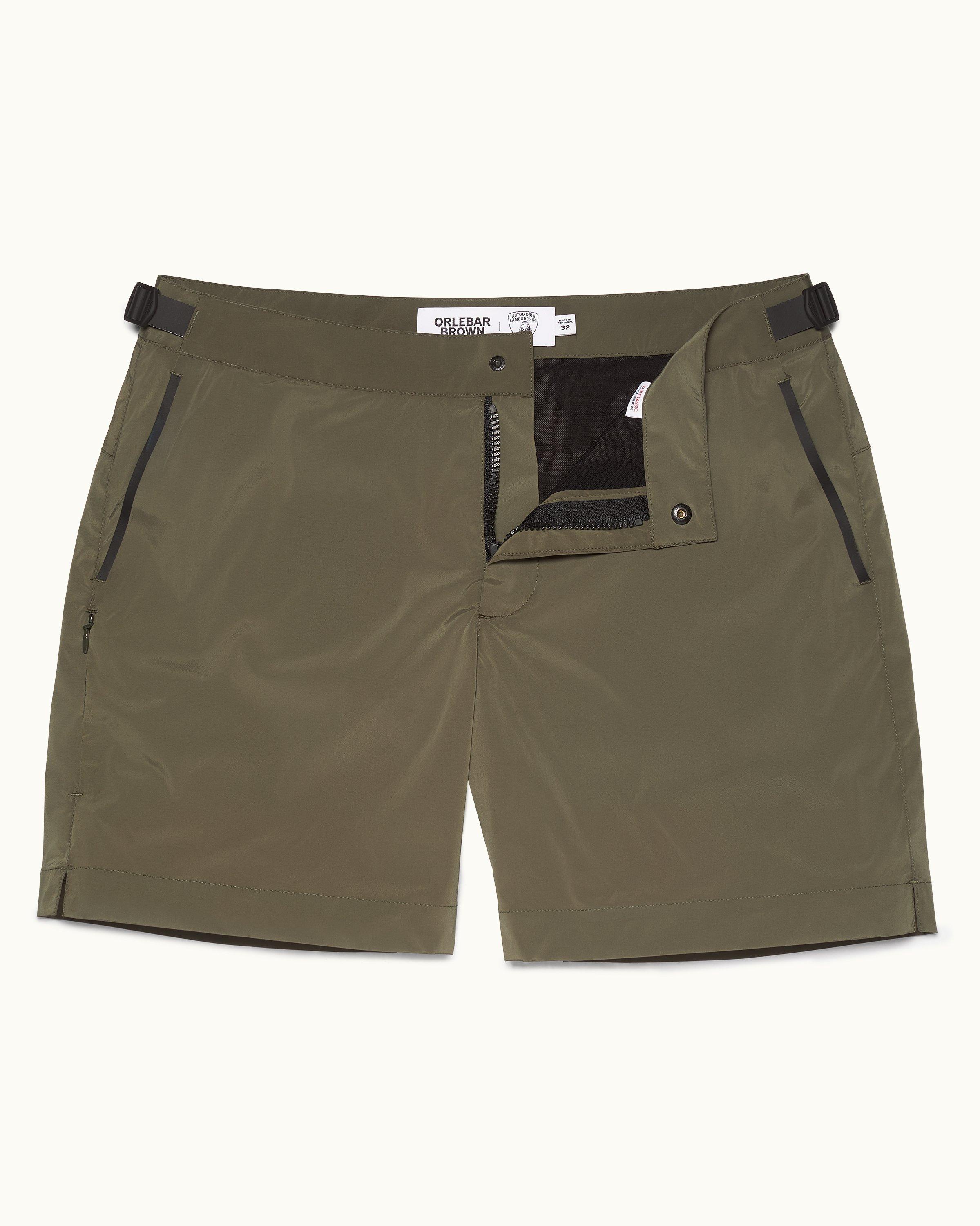 Palm Mid-Length Stretch Swim Shorts – ORLEBAR BROWN
