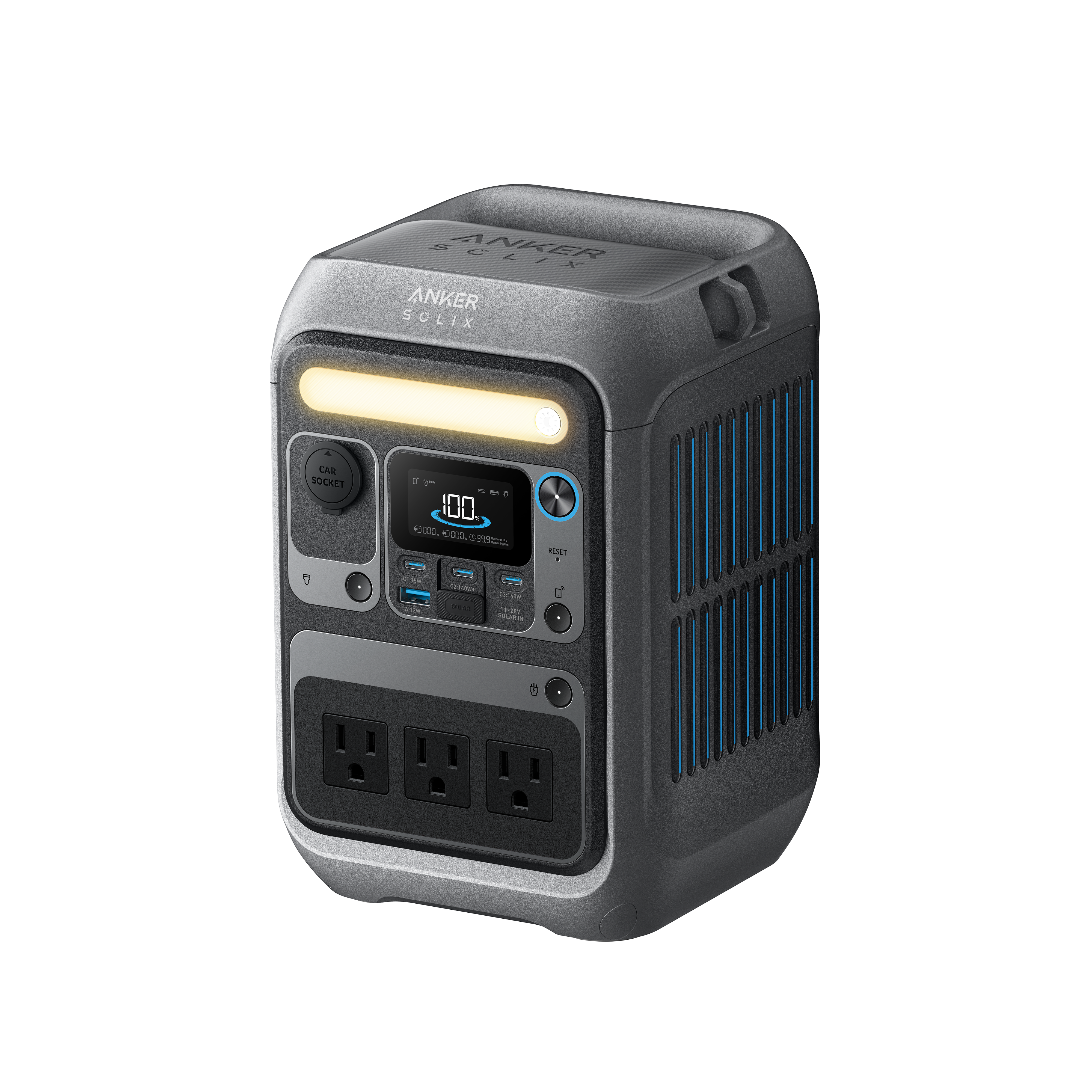 Anker SOLIX C300 Portable Power Station 300W - Anker SOLIX US
