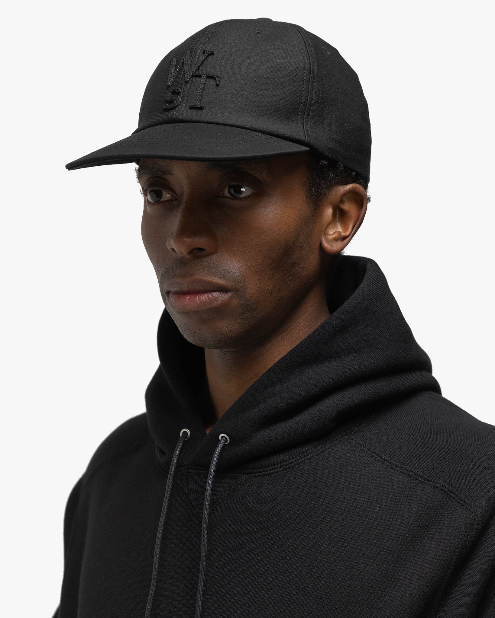 BLACK WTAPS SACAI COTTON BACK SATIN CAP