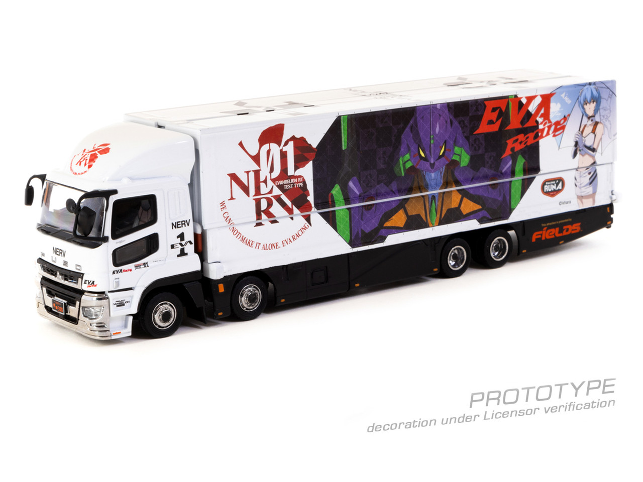 1/64 Tarmac Works Mitsubishi Fuso Super Great EVA Racing