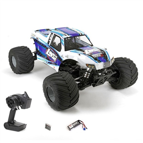 Losi Monster Truck XL 1/5 4WD 29cc Gas RTR WHITE