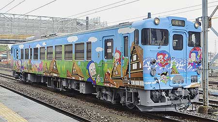 キハ40系 高岡鉄道部 ラッピング列車 | みぃちゃんず（鉄道部） TOMIX キハ