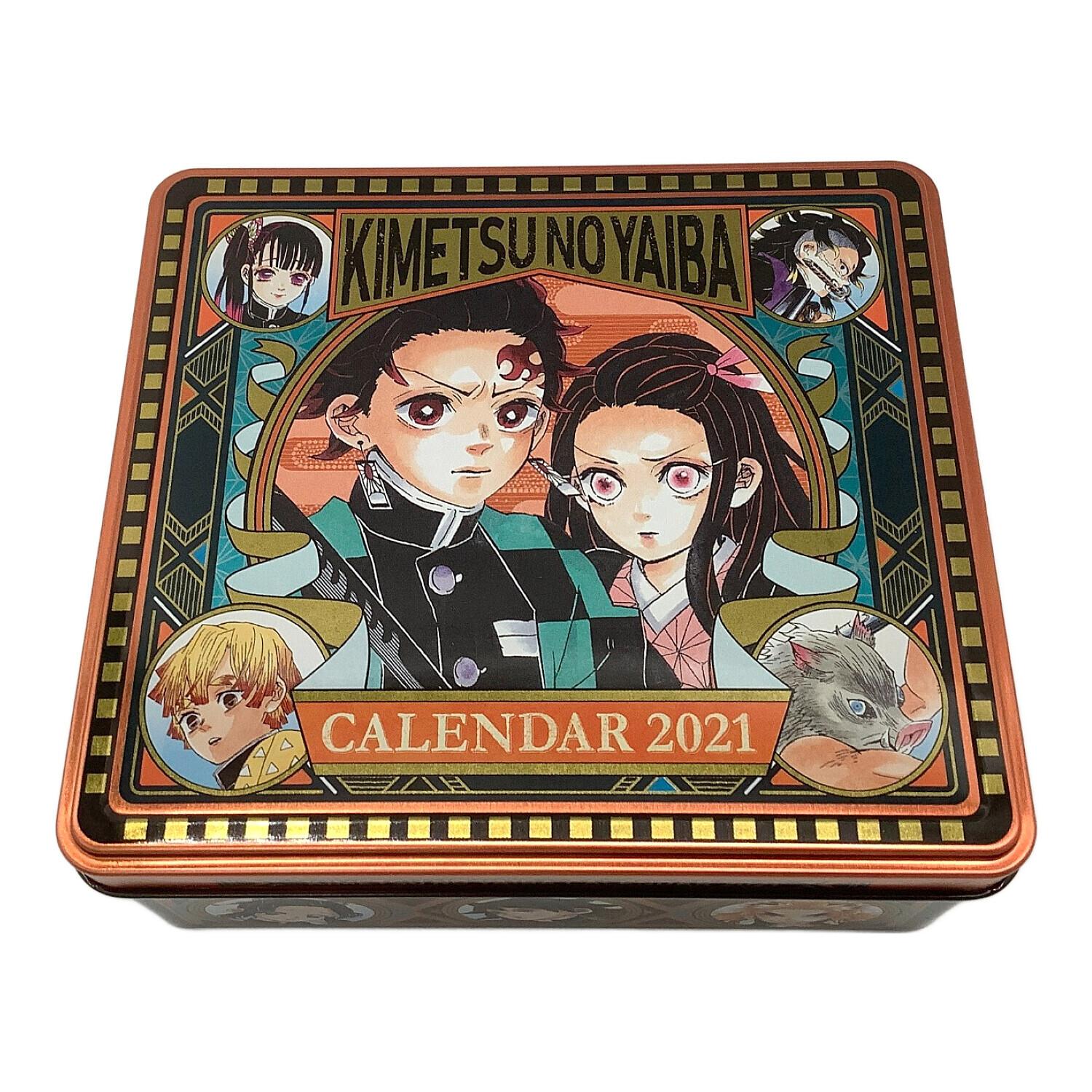 鬼滅の刃 (キメツノヤイバ) 特製缶入り日めくりカレンダー コミック