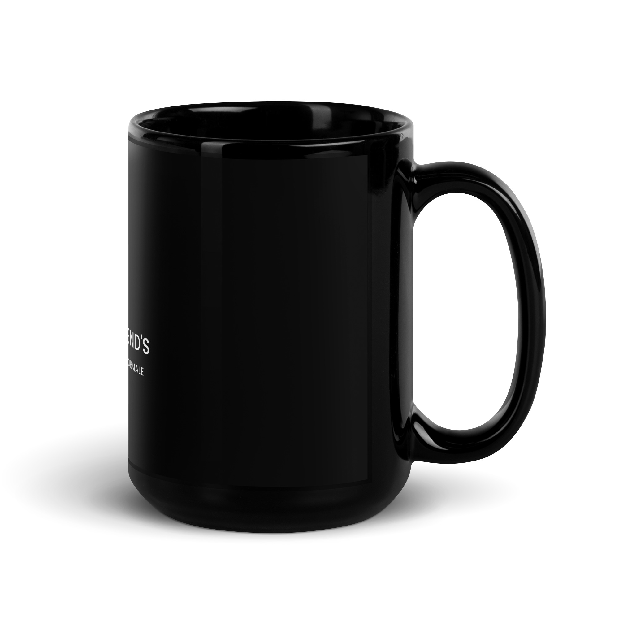 Black Glossy Mug - immagine 5